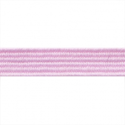 Резиновые нити с текстильным покрытием, шир. 6 мм ( упак.30 м/уп), цв.- 80-розовый - купить в Вологде. Цена: 155.22 руб.