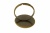 Заготовка для рукоделия металлическая фигурная для кольца 15мм - купить в Вологде. Цена: 7.44 руб.