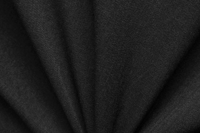 Ткань костюмная 21699 1144/1178, 236 гр/м2, шир.150см, цвет чёрный - купить в Вологде. Цена 455.40 руб.