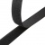 Липучка с покрытием ПВХ, шир. 25 мм (упак. 25 м), цвет чёрный - купить в Вологде. Цена: 14.93 руб.