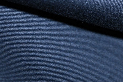 Ткань костюмная 8874/3, цвет темно-синий, 100% полиэфир - купить в Вологде. Цена 433.60 руб.