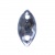 Стразы пришивные акриловые арт.#53/24 - "Кристал", 5х10 мм - купить в Вологде. Цена: 0.69 руб.