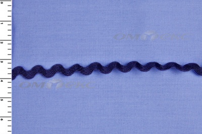 Тесьма плетеная "Вьюнчик"/т.синий - купить в Вологде. Цена: 48.03 руб.