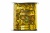 Пайетки "ОмТекс" на нитях, SILVER SHINING, 6 мм F / упак.91+/-1м, цв. 48 - золото - купить в Вологде. Цена: 356.19 руб.