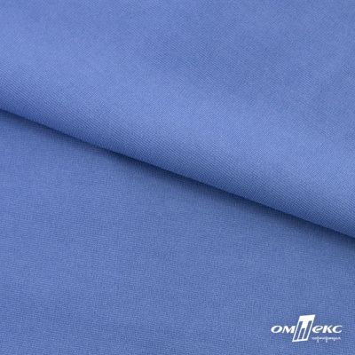 Трикотажное полотно Джерси Понте-де-Рома, 95% / 5%, 150 см, 290гм2, цв. серо-голубой, м - купить в Вологде. Цена 297 руб.