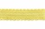 Тесьма кружевная 0621-1212А, шир. 45 мм/уп. 20+/-1 м, цвет 017-жёлтый - купить в Вологде. Цена: 1 033.32 руб.