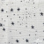 Ткань Муслин принт, 100% хлопок, 125 гр/м2, шир. 140 см, #2308 цв. 9 белый морская звезда - купить в Вологде. Цена 413.11 руб.