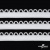 Резинка бельевая ажурная #6419, шир.10 мм, цв.белый - купить в Вологде. Цена: 7.49 руб.