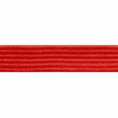 Резиновые нити с текстильным покрытием, шир. 6 мм ( упак.30 м/уп), цв.- 86-красный - купить в Вологде. Цена: 155.22 руб.