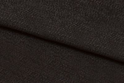 Ткань джинсовая №96, 160 гр/м2, шир.148см, цвет чёрный - купить в Вологде. Цена 350.42 руб.