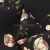 Плательная ткань "Фламенко" 3.1, 80 гр/м2, шир.150 см, принт растительный - купить в Вологде. Цена 239.03 руб.