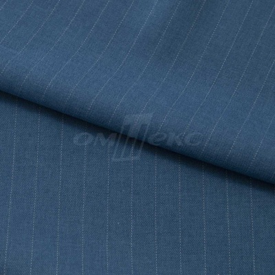Костюмная ткань "Жаклин", 188 гр/м2, шир. 150 см, цвет серо-голубой - купить в Вологде. Цена 426.49 руб.