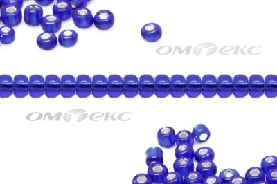 Бисер (SL) 11/0 ( упак.100 гр) цв.28 - синий - купить в Вологде. Цена: 53.34 руб.