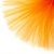 Фатин матовый 16-127, 12 гр/м2, шир.300см, цвет оранжевый - купить в Вологде. Цена 96.31 руб.
