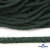 Шнур плетеный d-6 мм, 70% хлопок 30% полиэстер, уп.90+/-1 м, цв.1083-тём.зелёный - купить в Вологде. Цена: 588 руб.