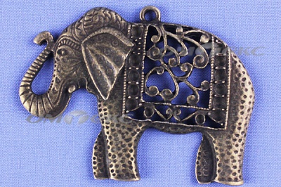 Декоративный элемент для творчества из металла "Слон"  - купить в Вологде. Цена: 26.66 руб.