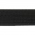 Резинка 25 мм Тканая, 13,75 гр/п.м, (бобина 25 +/-0,5 м) - черная  - купить в Вологде. Цена: 11.67 руб.
