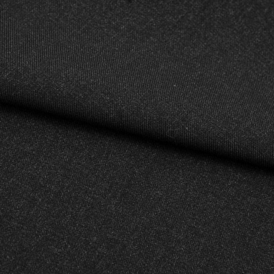 Ткань костюмная 24880 2022, 220 гр/м2, шир.150см, цвет чёрный - купить в Вологде. Цена 451 руб.