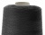 Швейные нитки (армированные) 28S/2, нам. 2 500 м, цвет чёрный - купить в Вологде. Цена: 139.91 руб.