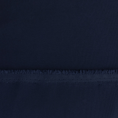 Костюмная ткань "Элис", 220 гр/м2, шир.150 см, цвет т.синий - купить в Вологде. Цена 308 руб.