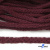 Шнур плетеный d-6 мм круглый, 70% хлопок 30% полиэстер, уп.90+/-1 м, цв.1070-бордовый - купить в Вологде. Цена: 588 руб.